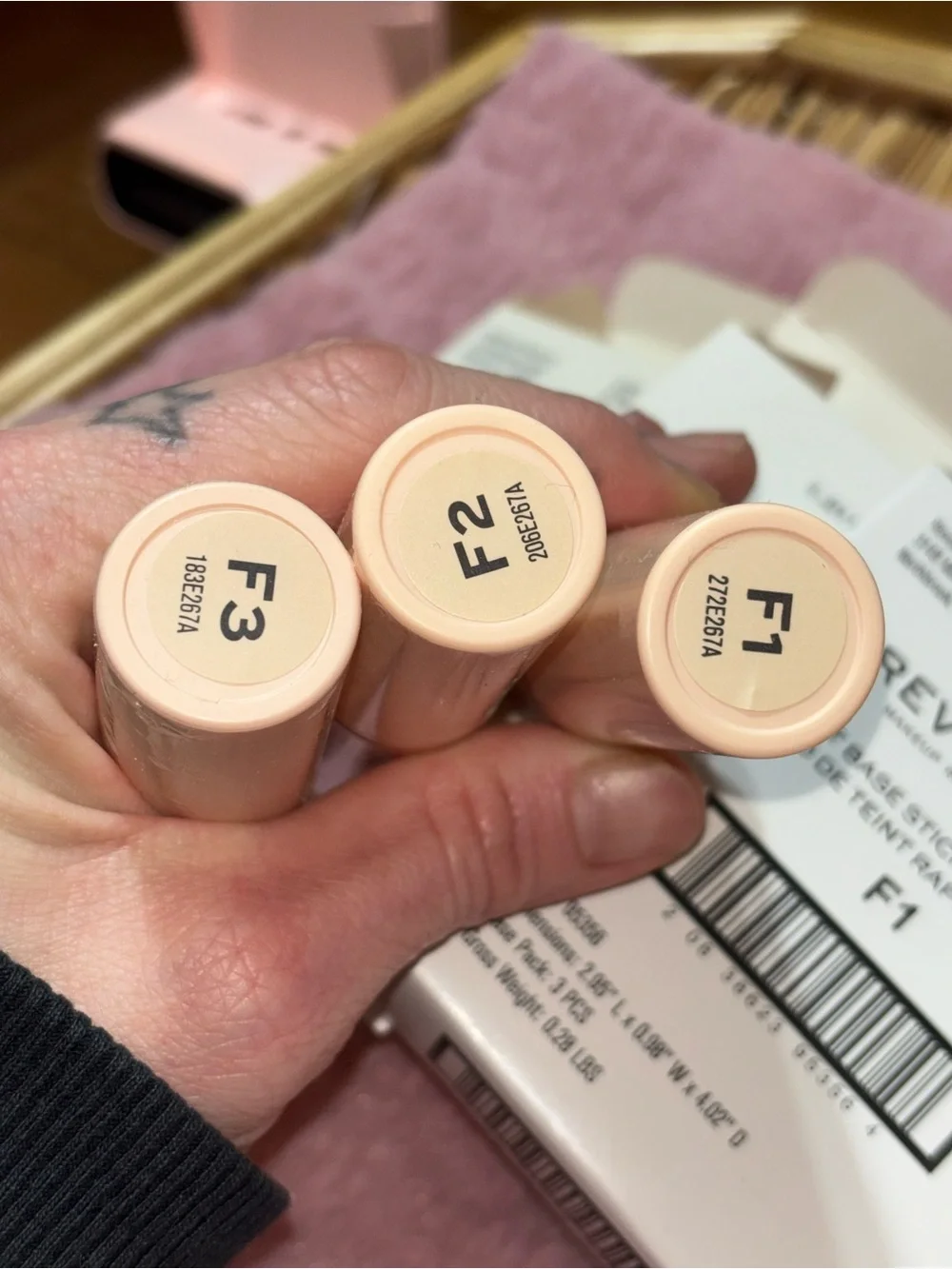 Makeup Revolution Fast Base Stick Foundations